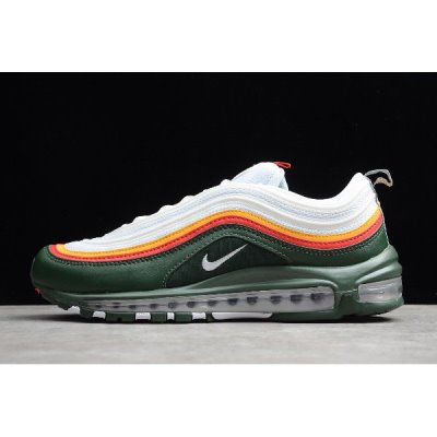 Nike Erkek Air Max 97 Se Beyaz / Sarı / Yeşil Koşu Ayakkabısı Türkiye - JEKT3B9A